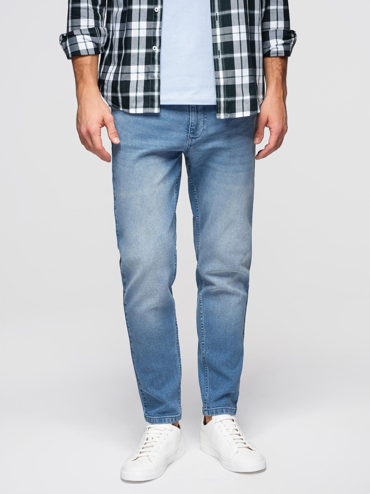 OMBRE Gerade Jeans Jeans CARROT mit Used-Effekt