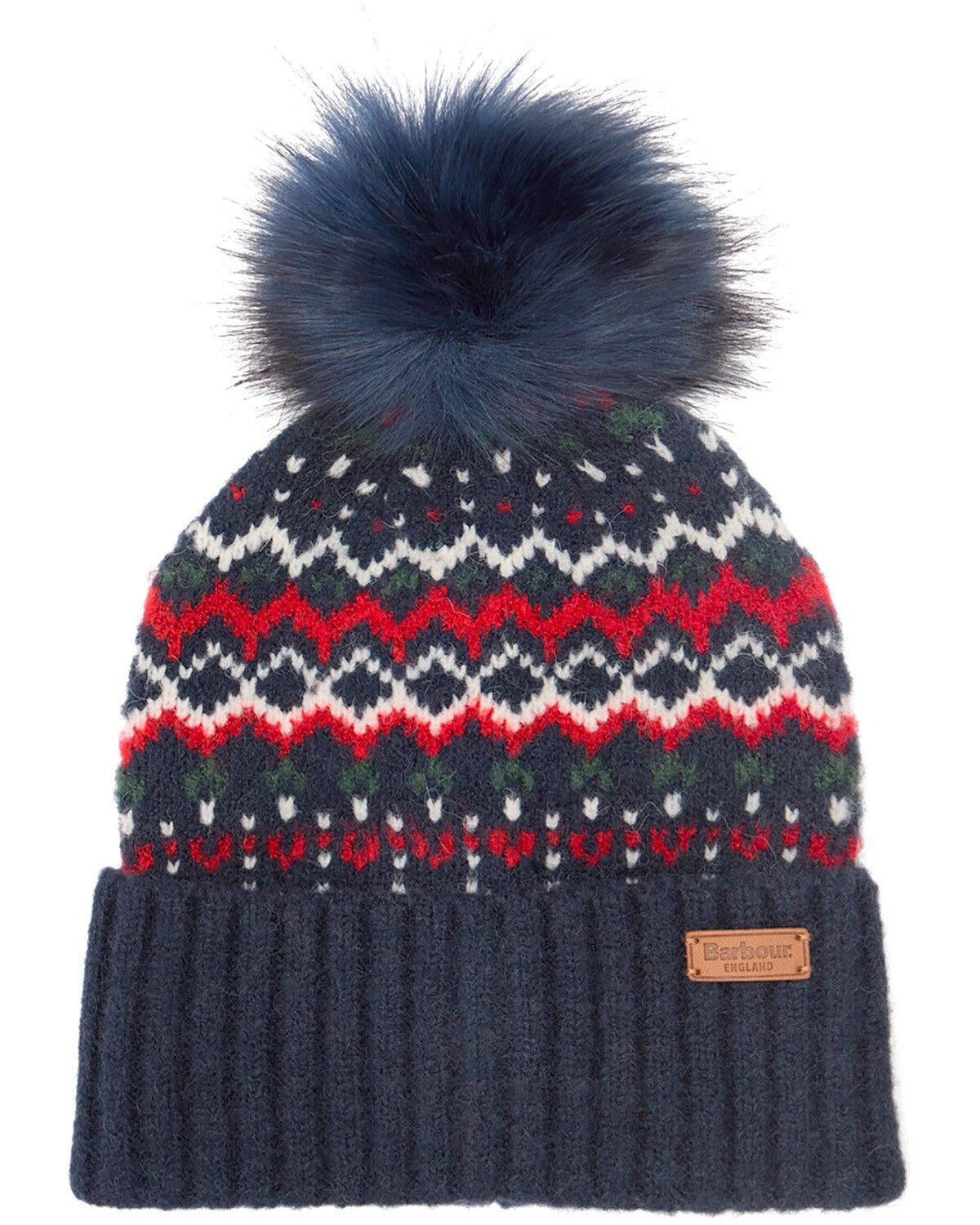 Barbour Bommelmütze Mütze Kingsford Fairisle