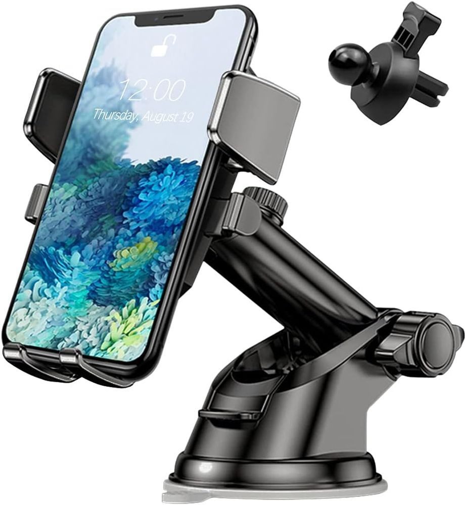 Smartphone-Halterung Universal KFZ-Handyhalterung Saugnapf 360° für 4-7" Smartphones DE.