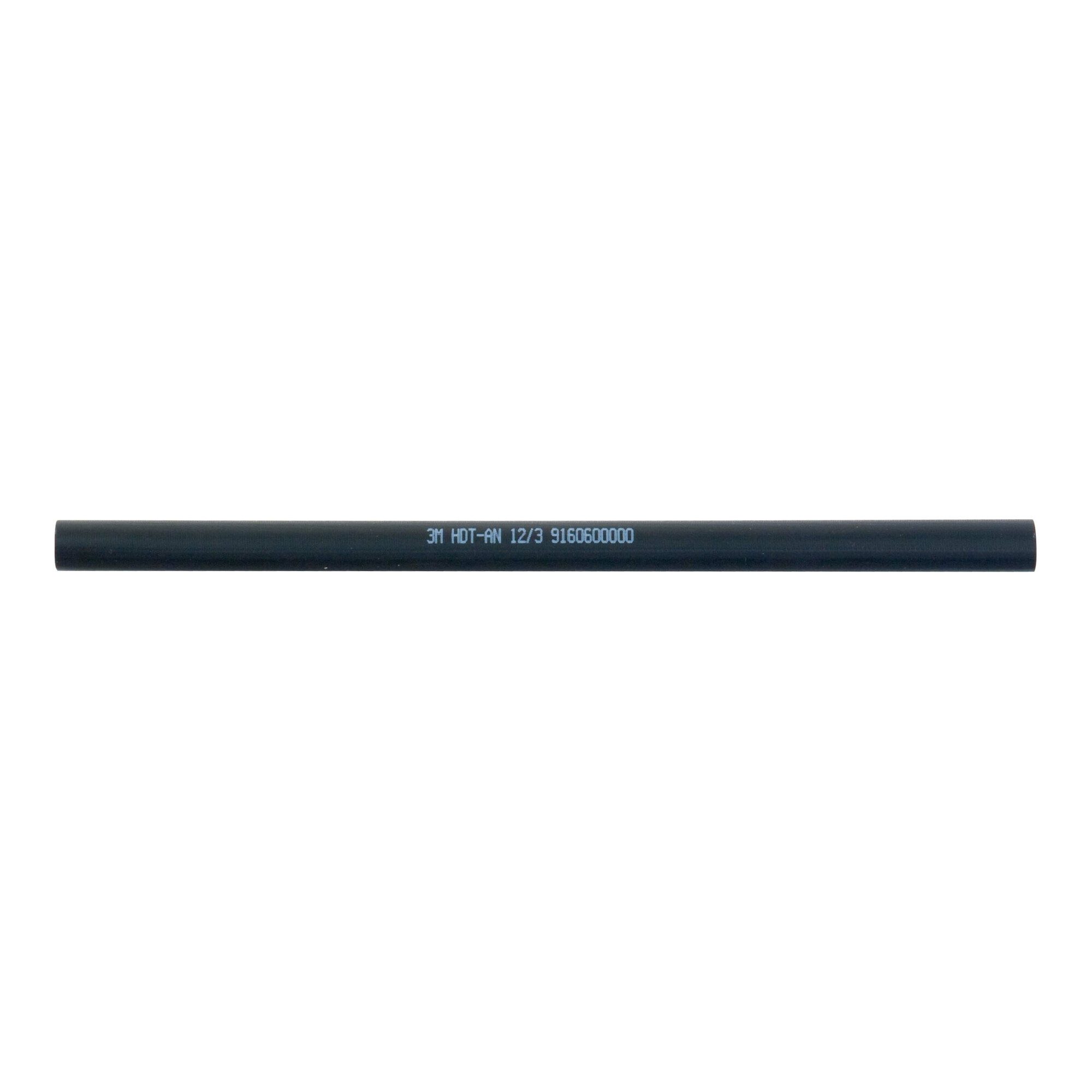 3M Geflechtschlauch 3M Deutschland Warmschrumpfschlauch dickw 12/3 mm, sw, m.Kle. HDT-AN-1