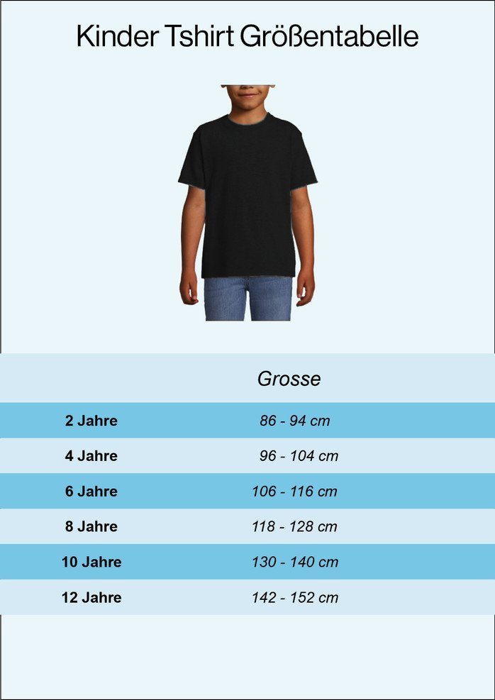 Youth Designz Print-Shirt Mops Fahrrad Kinder T-Shirt mit modischem Frontprint