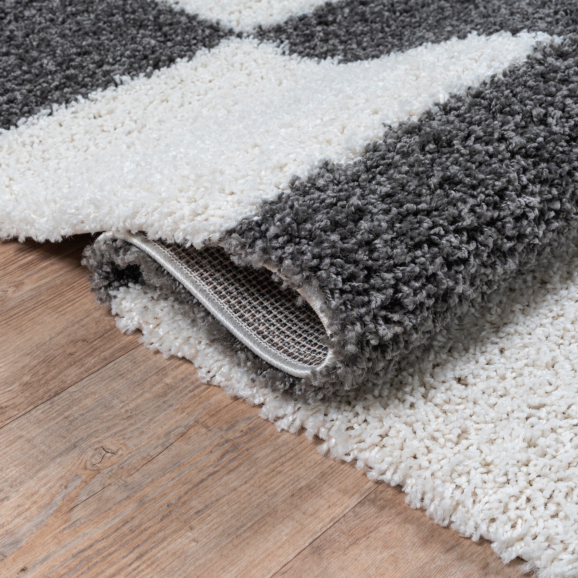 Sanat Hochflor-Teppich Milano 1250, rechteckig, Höhe: 30 mm, Hochflor, Wohnzimmer, Schlafzimmer, fussbodenheizungsgeeignet