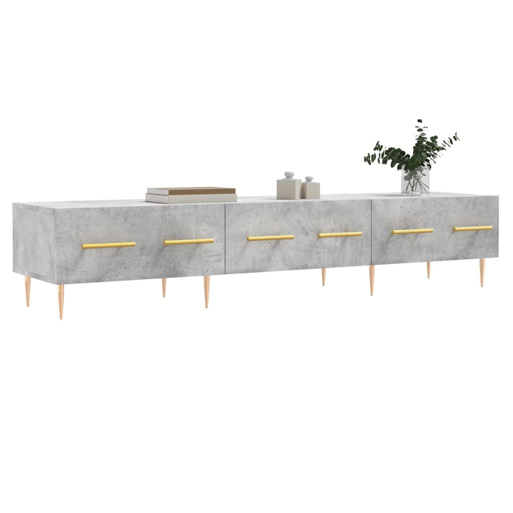 vidaXL TV-Schrank TV-Schrank Betongrau 150x36x30 cm günstig online kaufen
