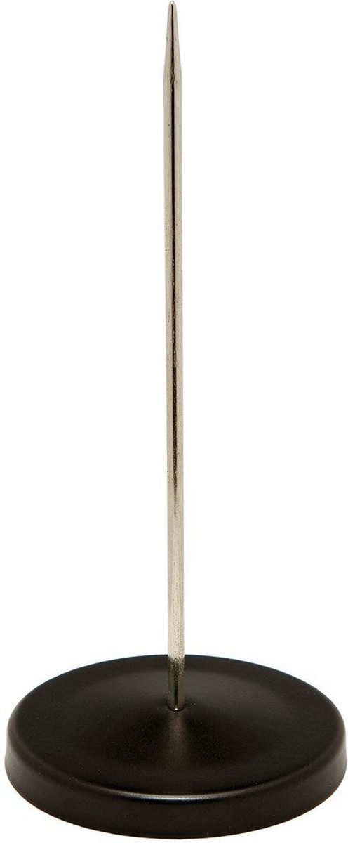 ALCO Tischaufsatz Zettelspießer Metall 100x150mm schwarz