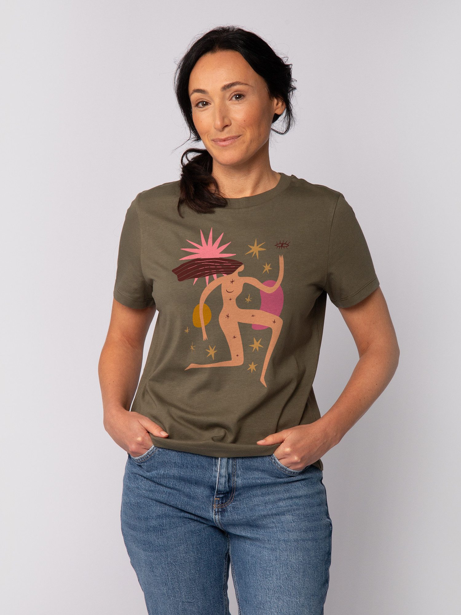 T-Shirt Love and flex