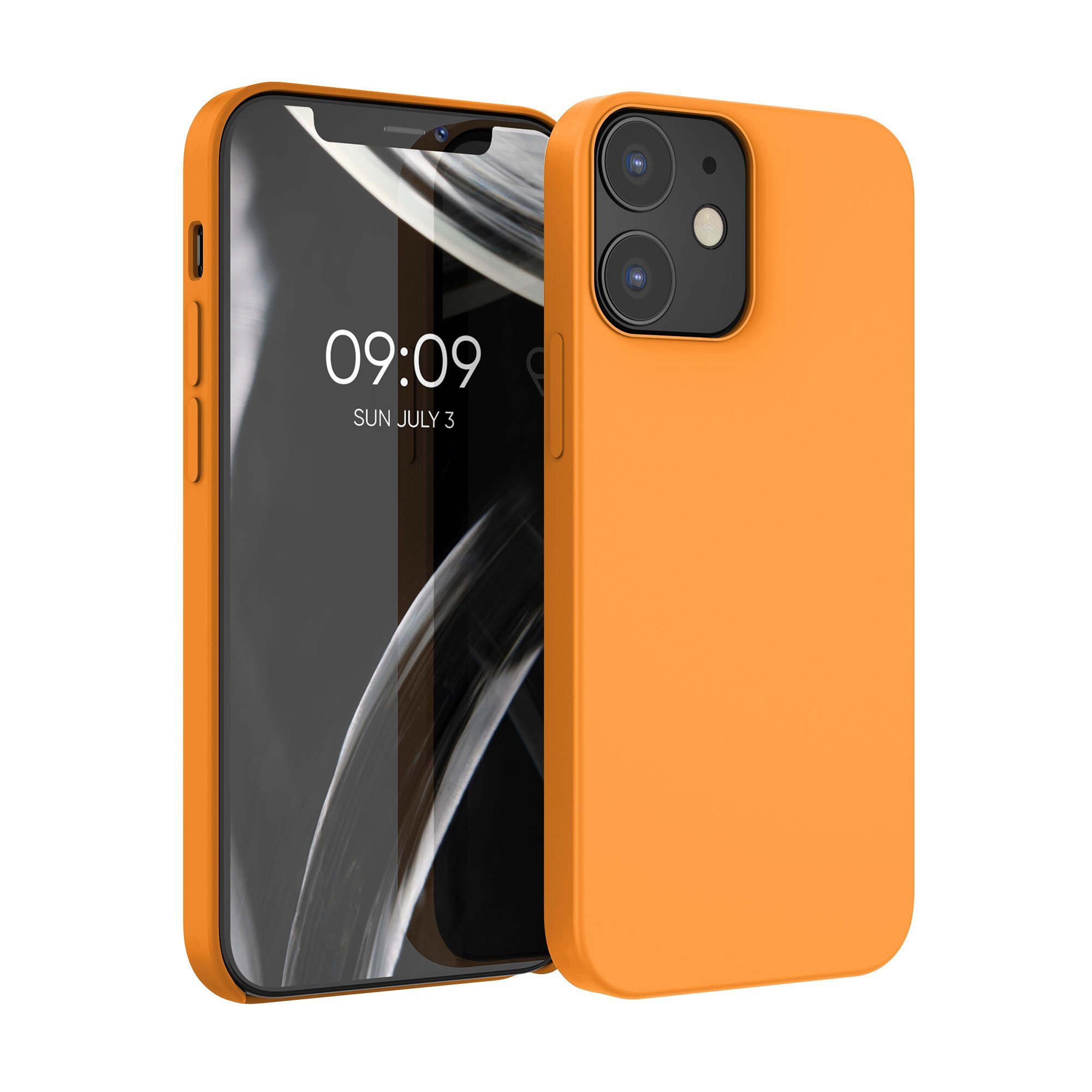 kwmobile Handyhülle Hülle für Apple iPhone 12 / 12 Pro, Hülle Silikon gummiert - Handyhülle - Handy Case Cover