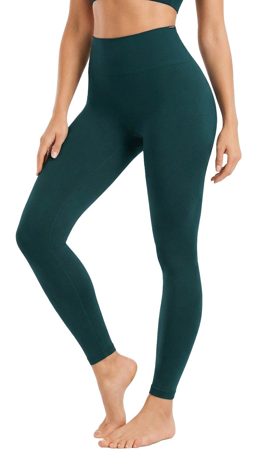 Smilodox Leggings Fenja, High Waist Performance Sportleggings Bequemer Passform, Seamless Design, Schmeichelnder Silhouette für Yoga