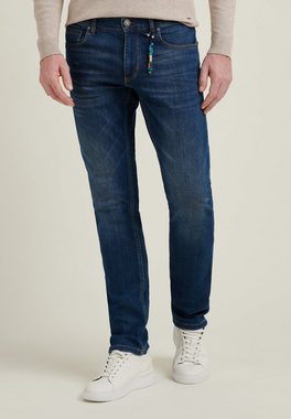 HECHTER PARIS Straight-Jeans mit Washed-Look