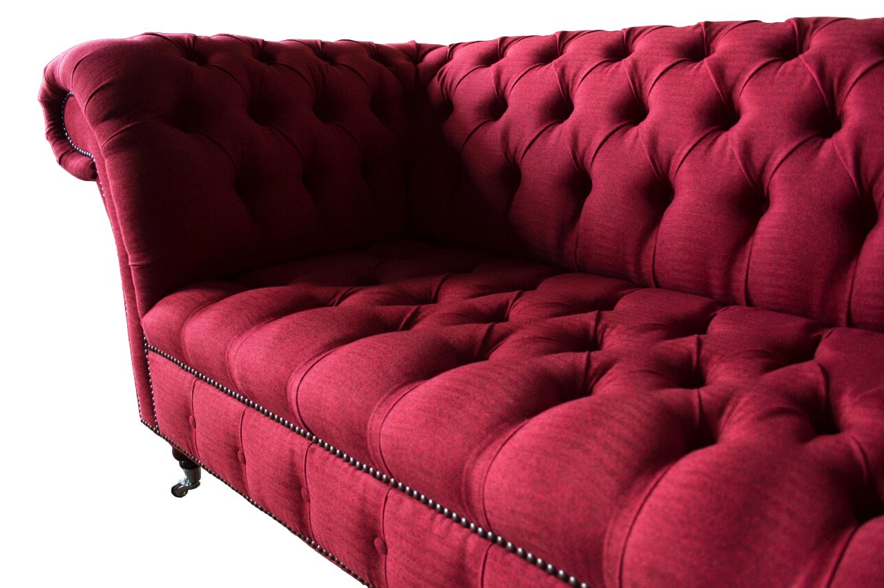 JVmoebel Sofa In Couchen Chesterfield Dreisitzer Sofas, Design Sitzer Made Sofa Polster 3 Eirope