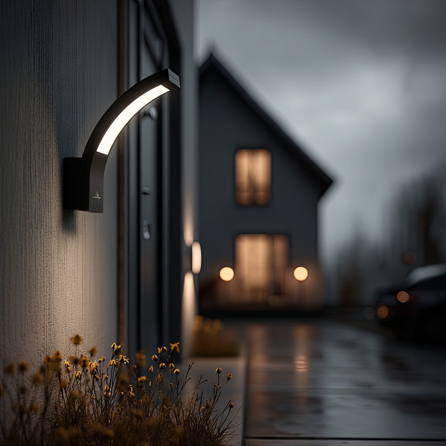 Maclean LED Außen-Wandleuchte MCE343 Wandlampe 10W 2000lm IP54, LED fest integriert, Neutralweiß, für Garten, Garage & Hauseingang, Neutralweiß 4000K