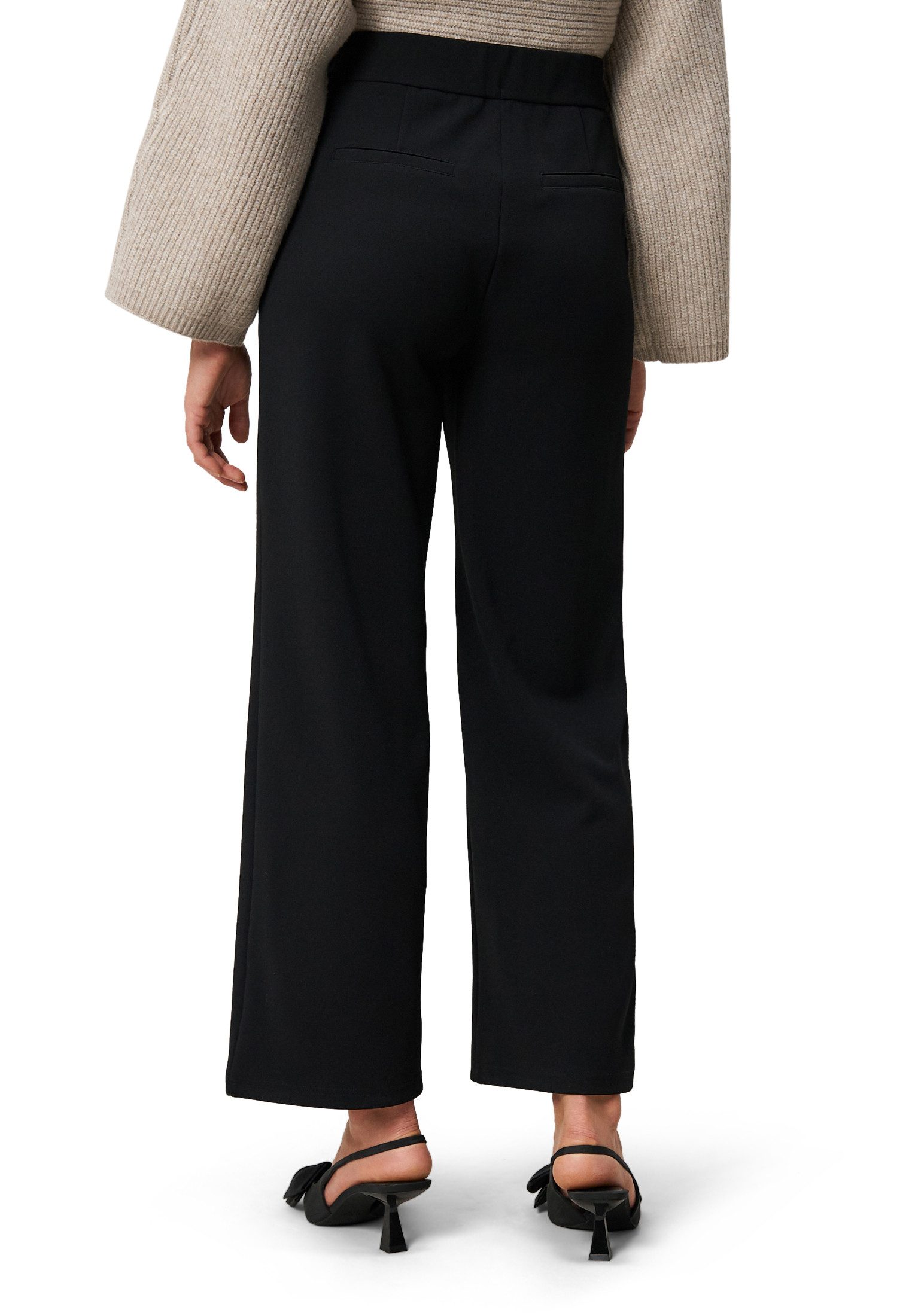 Zero Stoffhose Damen mit elastischem Bund 28 Inch Plain/ohne Details
