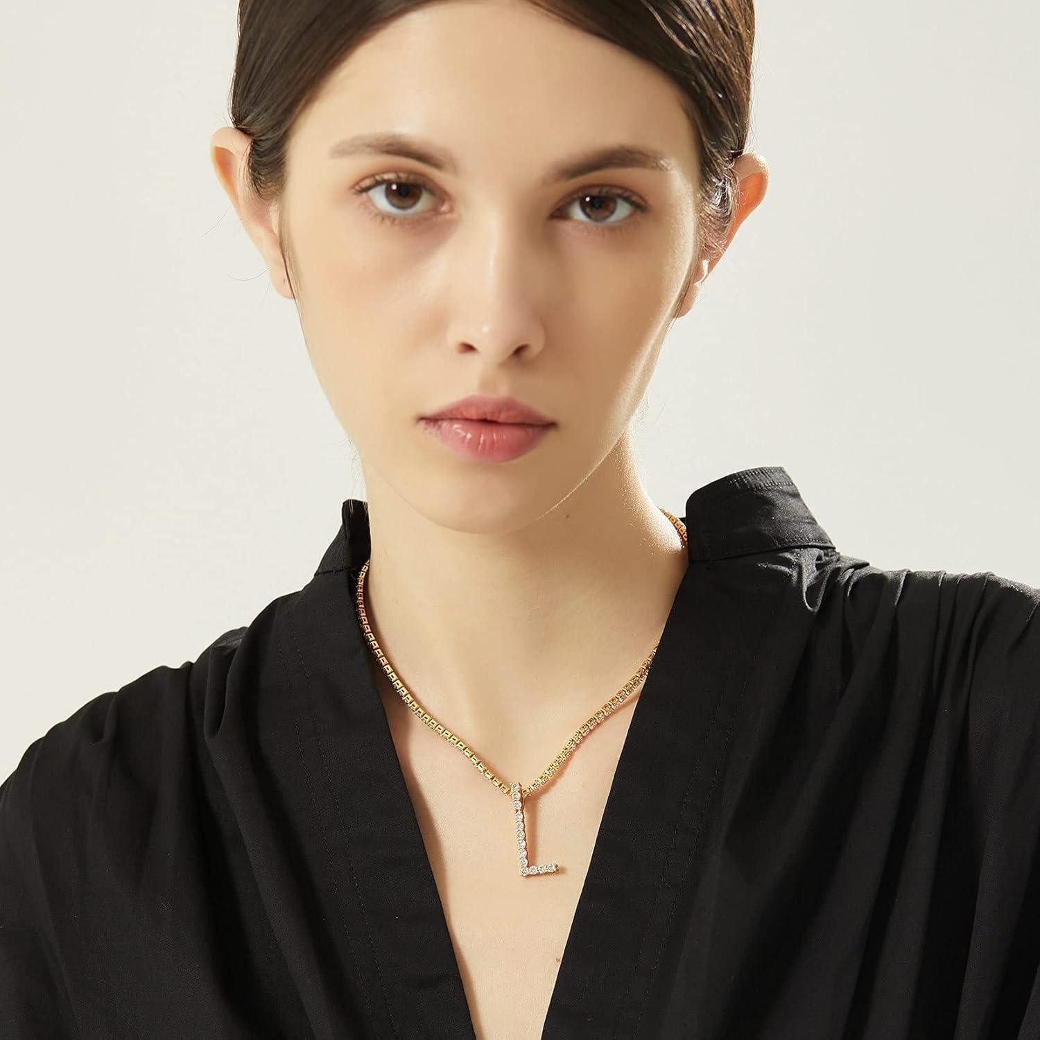 LuxusKollektion Schmuckset Halskette Tenniskette Zirkonia 41.0 Zentimeter 3 günstig online kaufen