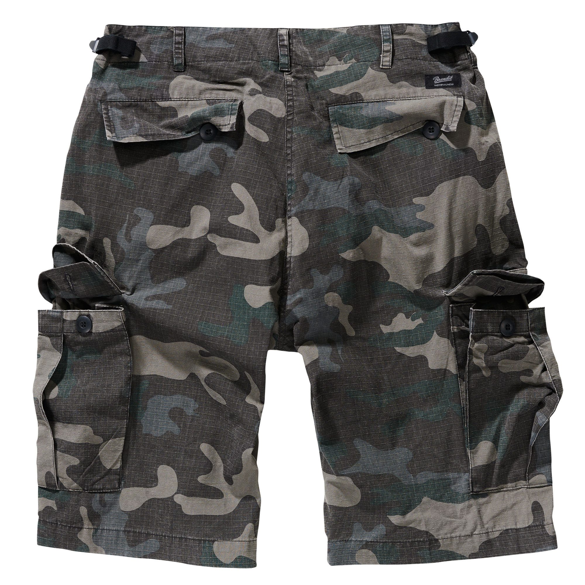 Brandit Cargoshorts Cargo Shorts kurze Hose Ripstop Army mit UD Bandana günstig online kaufen