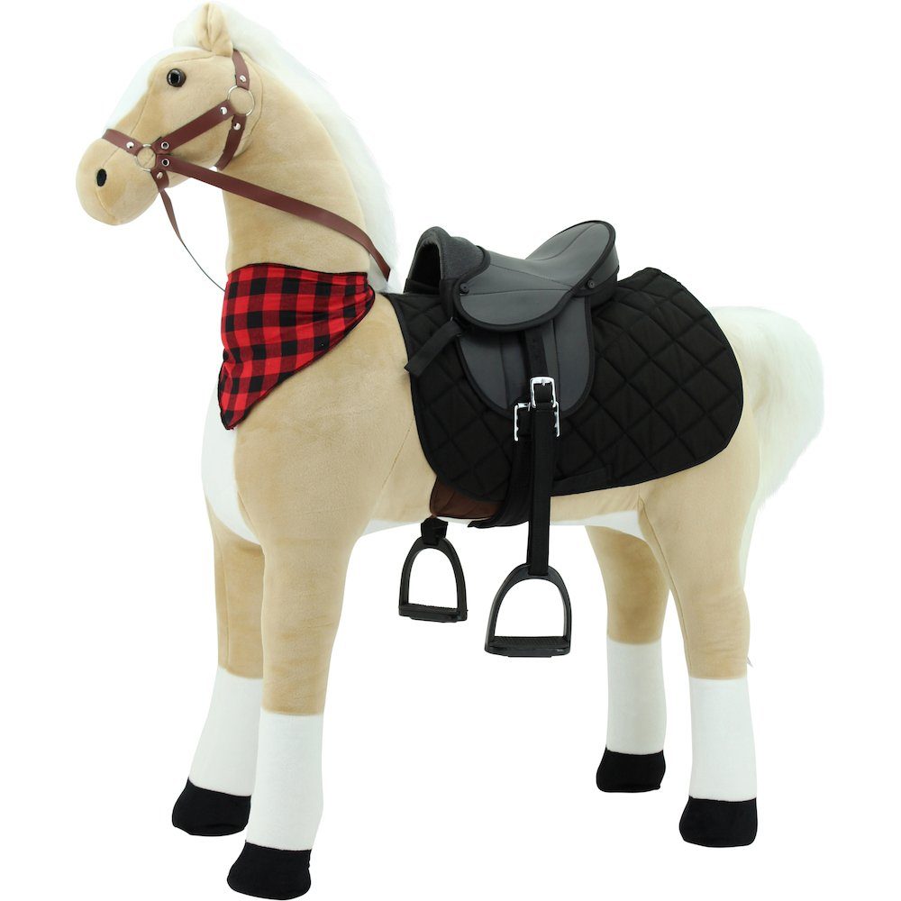 Stehpferd Sweety Toys 12237 Stehpferd mit Stahlunterbau 125cm
