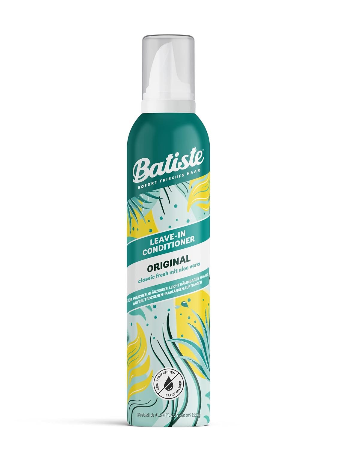Batiste Haarspülung 1x Batiste Dry Leave-in Conditioner, Haarspülung, Original, 100ml, 1-tlg., Haarspülung für trockendes Haar, mit Sprühkopf