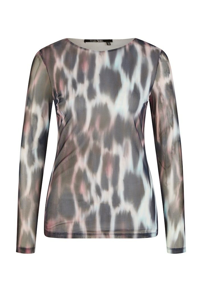 Langarmshirt Rundkragen Langarmshirt für Damen