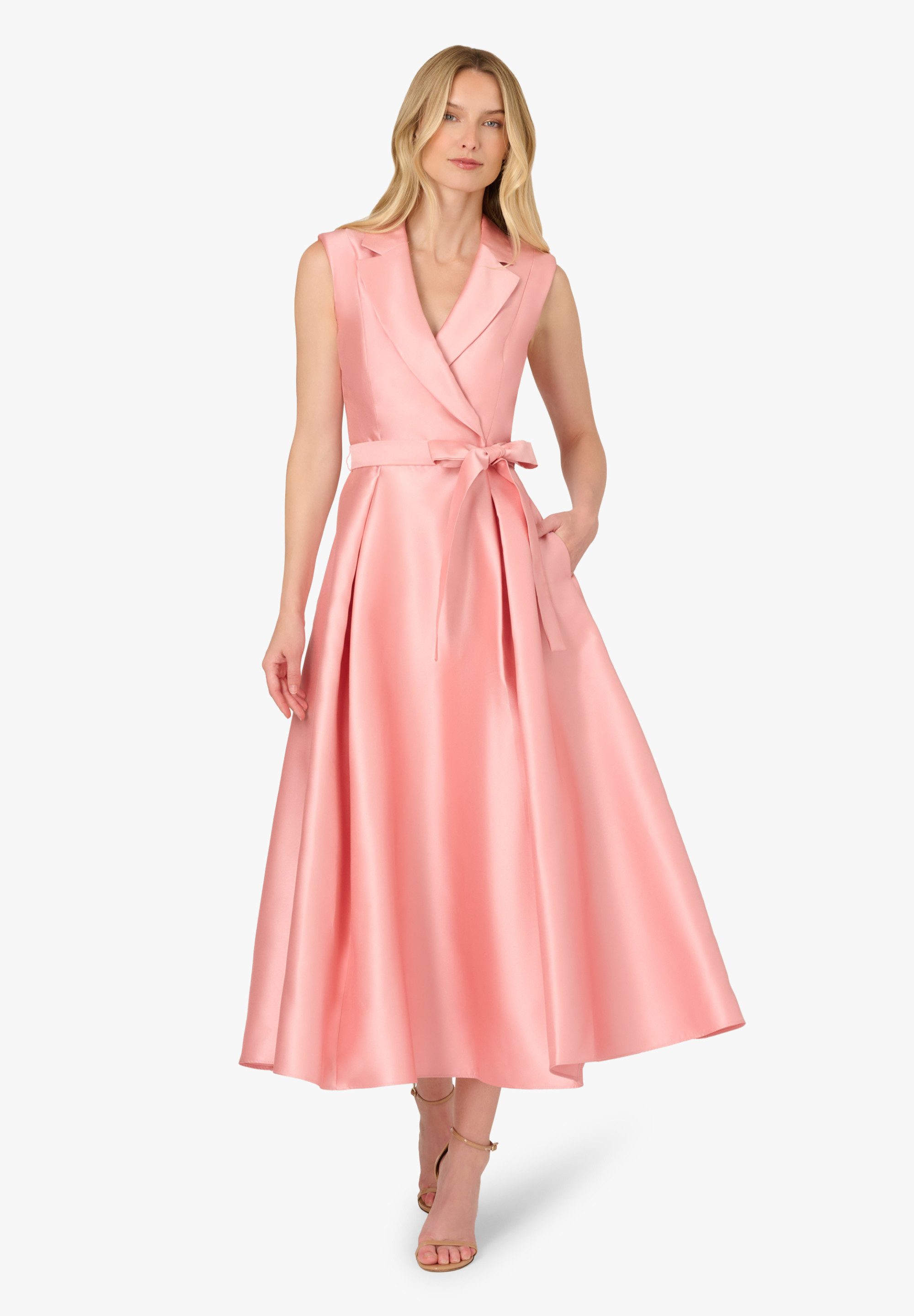 Adrianna Papell Abendkleid Lapel Mikado Ankle Dress Elegant ankle mikado dr günstig online kaufen