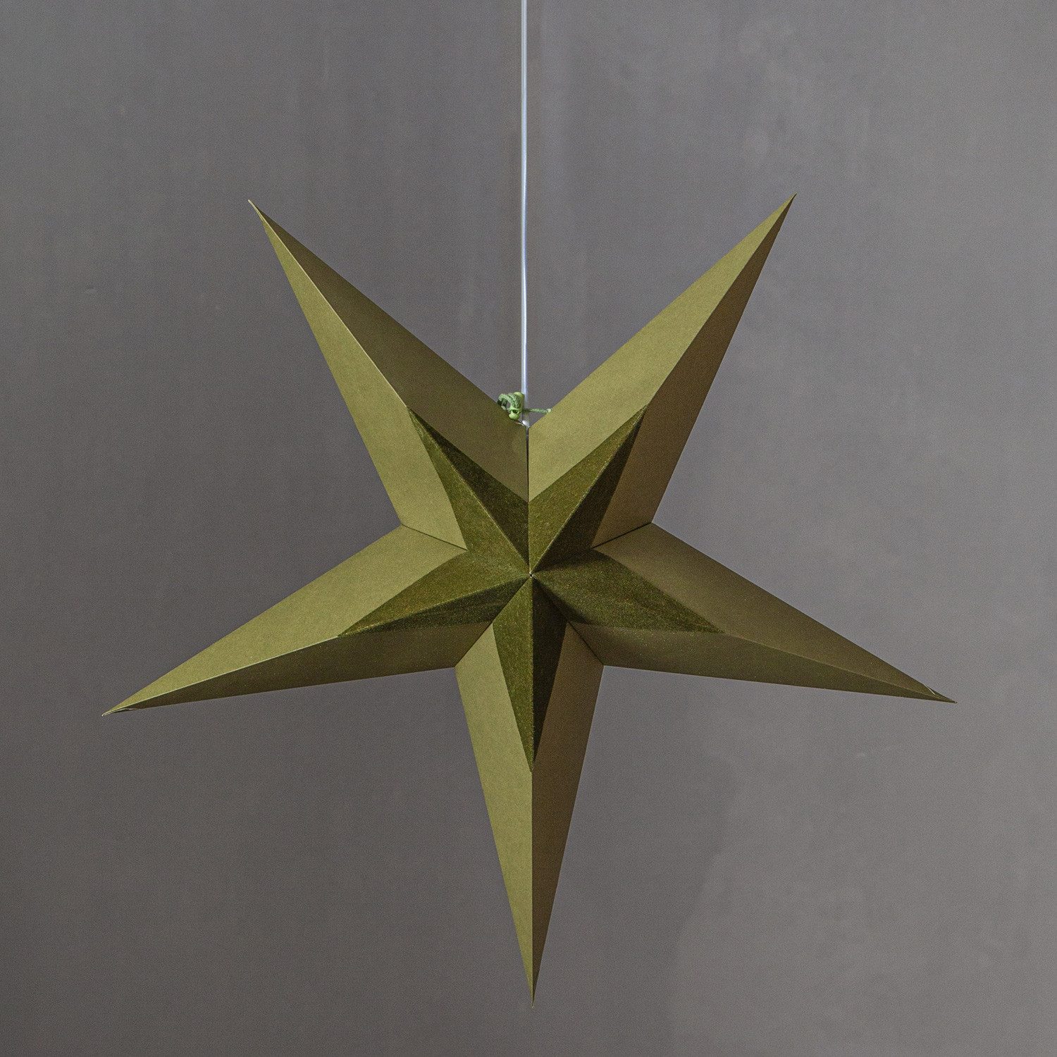 STAR TRADING Papierstern Papierstern Diva Weihnachtsstern hängend 5-zackig D: 60cm Samtstern