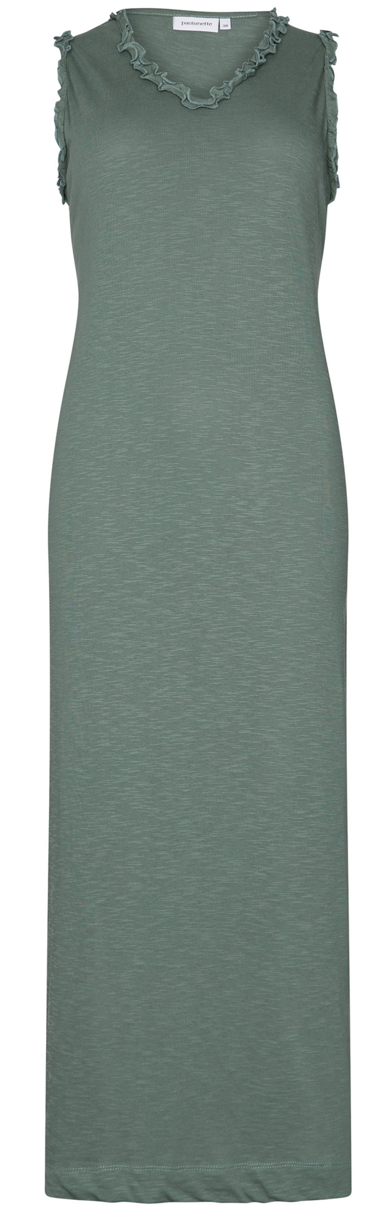 Nachthemd Damen Schlafshirt ohne Arm lang