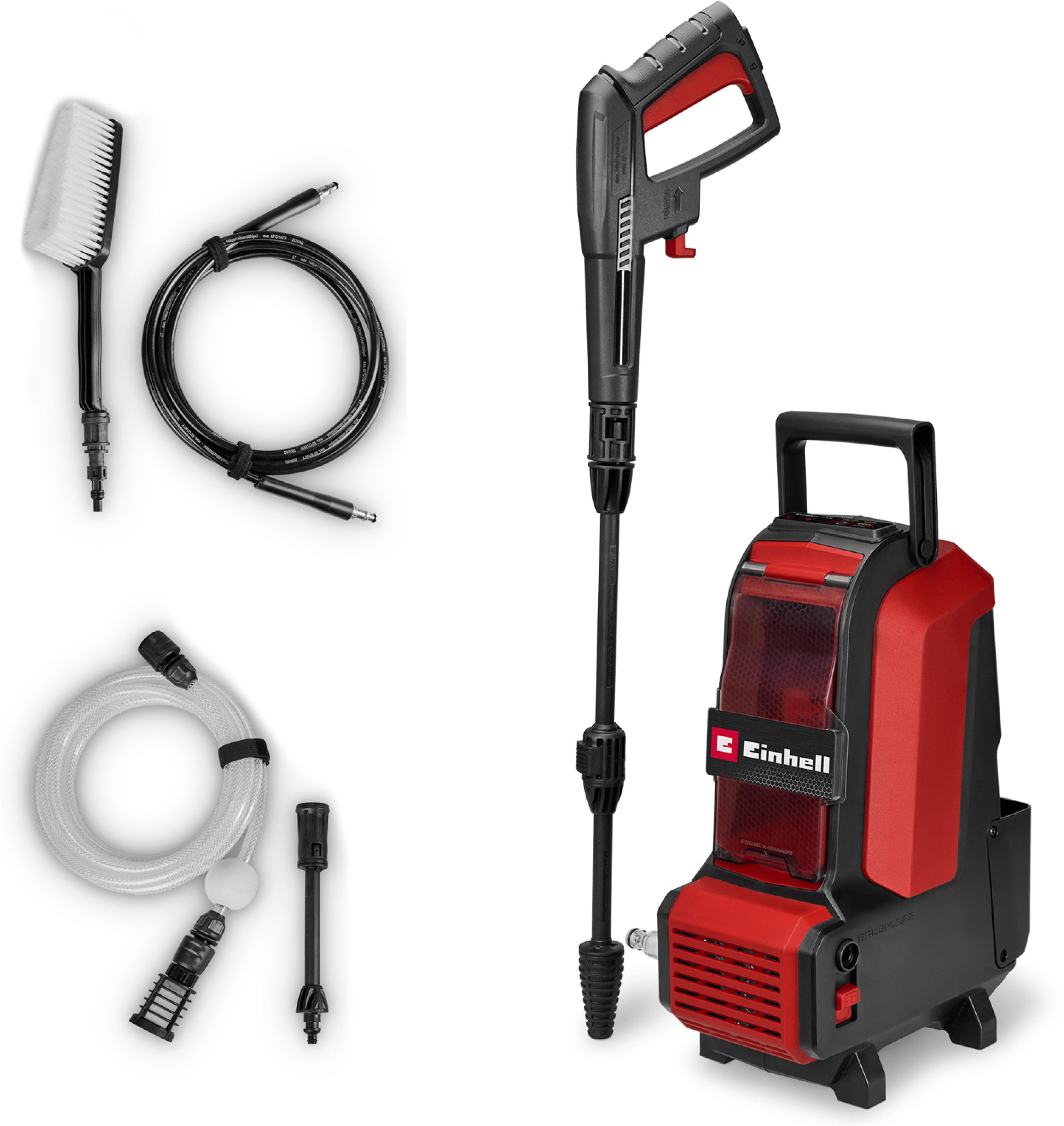 Einhell Akku-Hochdruckreiniger HYPRESSO 36/105, Druck max: 105 bar, Fördermenge max: 270 l/h, ohne Akku und Ladegerät