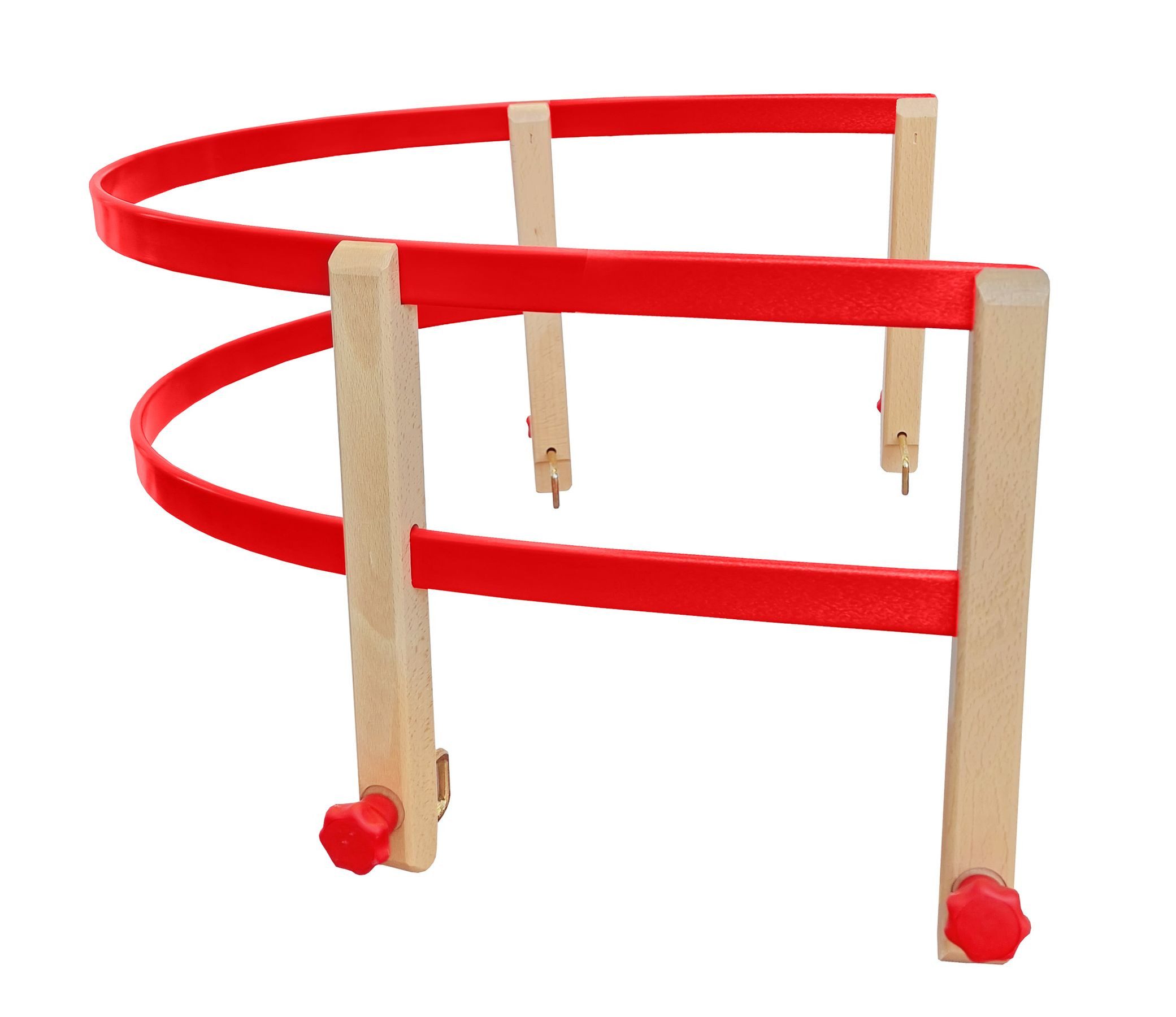 ERST-HOLZ Schlitten Lehne aus Buche / ABS-Kunststoff, Rückenlehne als Schlittenzubehör2401-LehneBuche/ ABS - Kunststoff