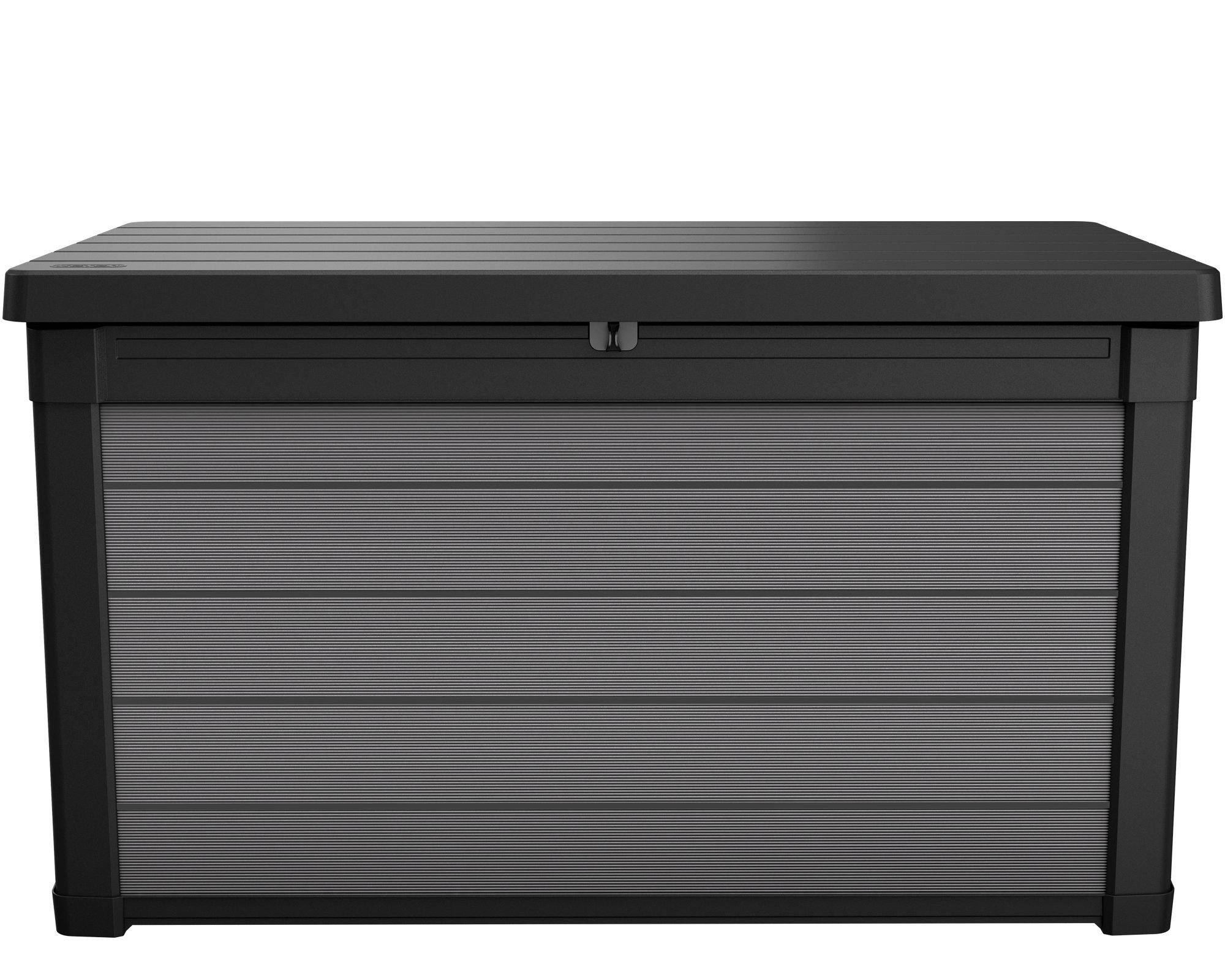 Keter Kissenbox Kissenbox Premier Box, Sitztruhe, XL Gartenbox, wetter- und  UV beständig, inkl. Gasdruckfedern