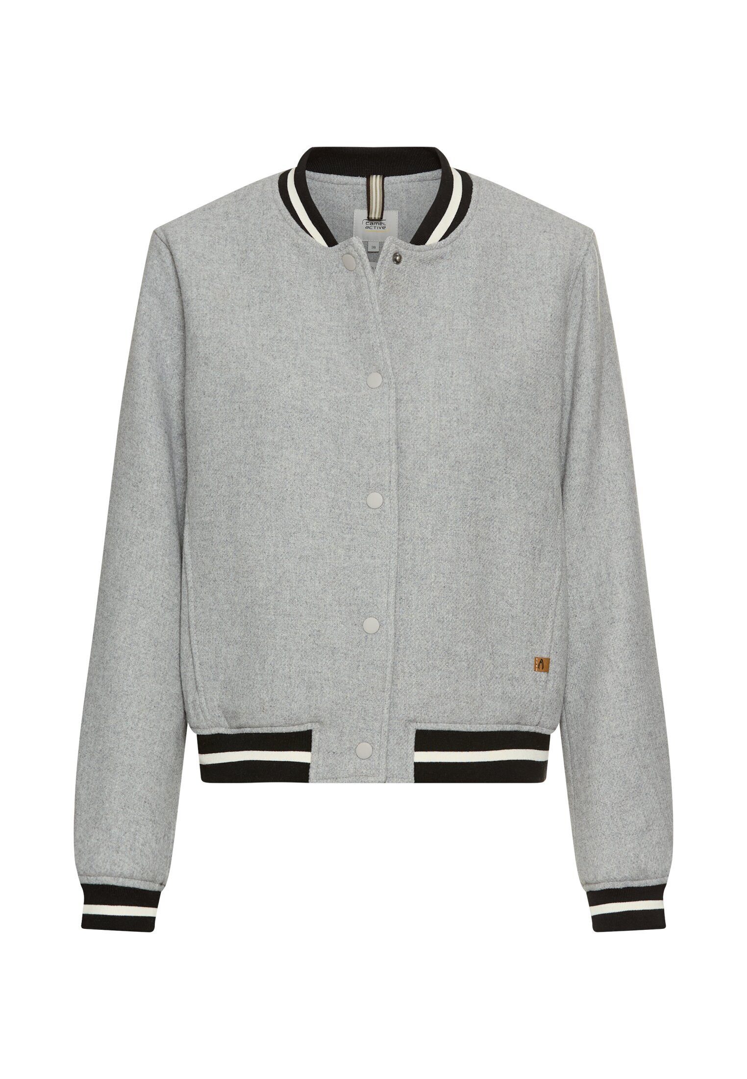 camel active Kurzjacke mit Taschen Langarm