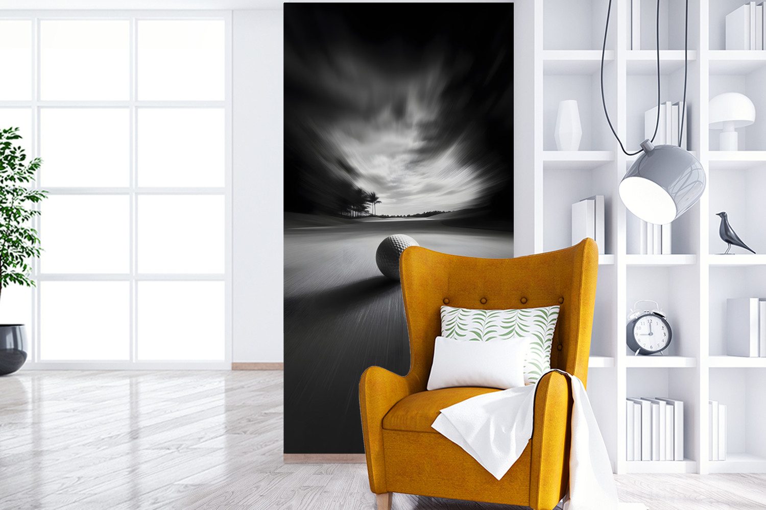 MuchoWow Fototapete Golfball - Unscharf - günstig online kaufen