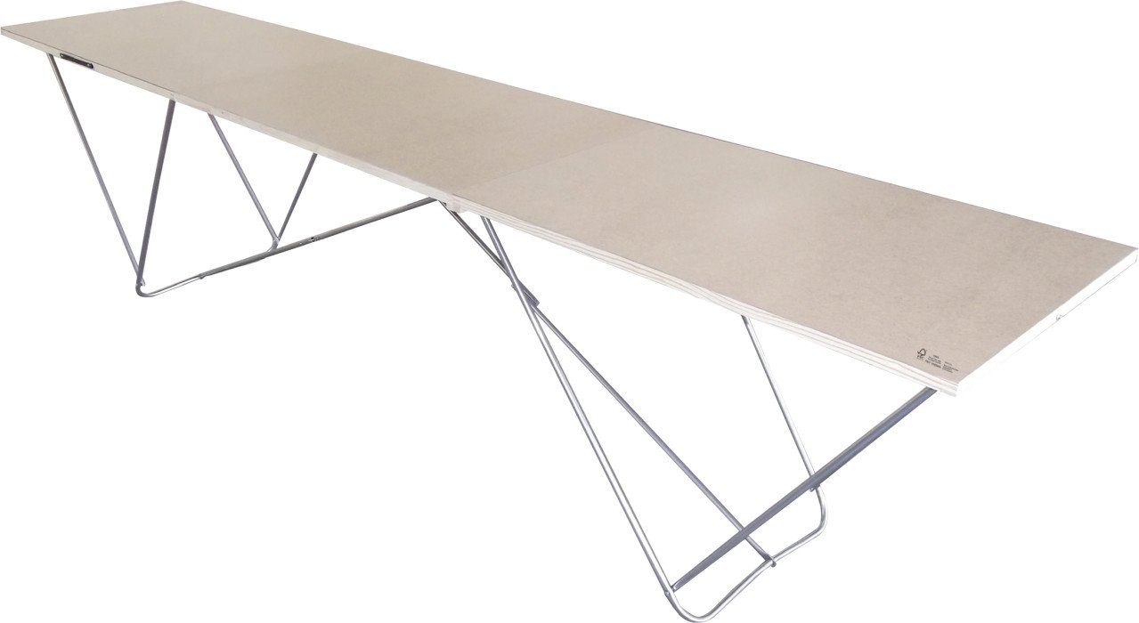 Nespoli Tapeziertisch Nespoli Holz-Tapeziertisch 300 x 60 x 72 cm günstig online kaufen