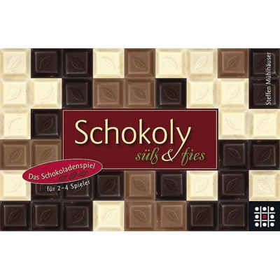 ROMBOL Denkspiele Spiel, Legespiel SCHOKOLY - Das Schokoladenspiel, süß und fies