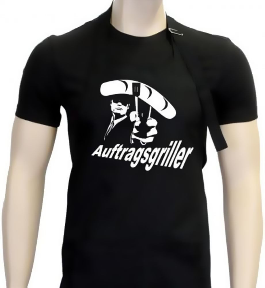 coole-fun-t-shirts Grillschürze AUFTRAGSGRILLER - GRILLSCHÜRZE BBQ günstig online kaufen
