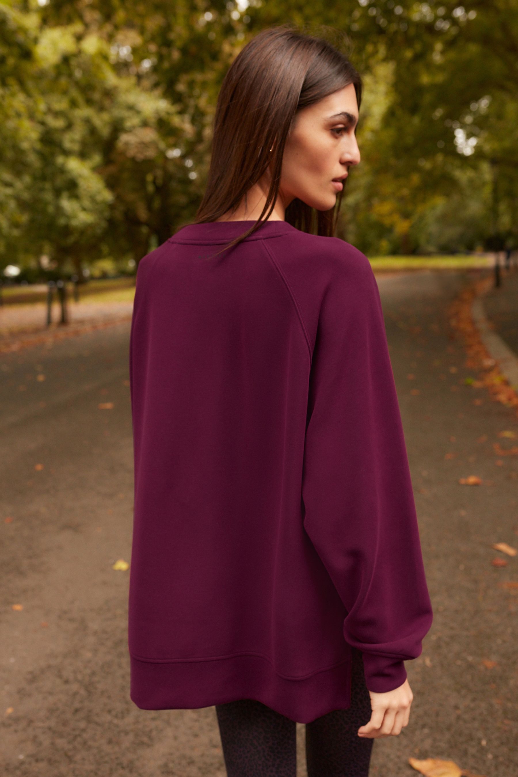 Next Longsweatshirt Besonders weiches, langes Sweatshirt günstig online kaufen