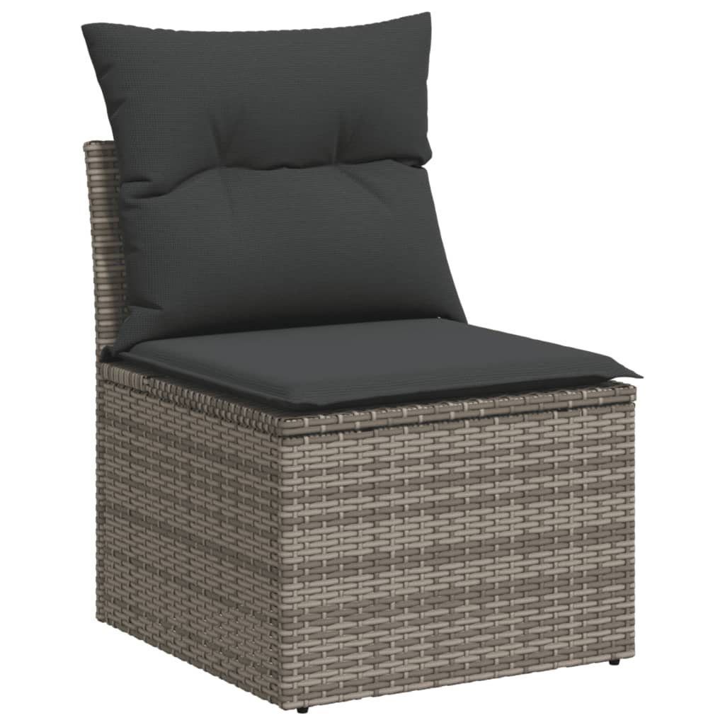 vidaXL Gartenlounge-Set 4-tlg. Garten-Sofagarnitur mit Kissen günstig online kaufen