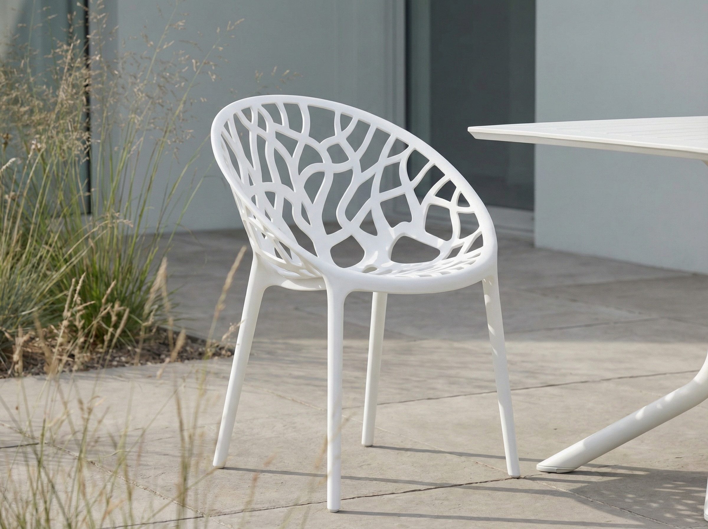 faee Gartenstuhl Levanzo, aus Kunststoff, filigranes Design