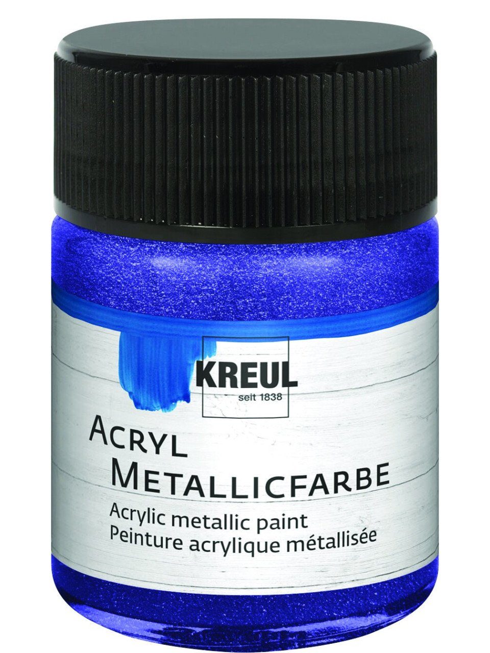 Kreul Acrylfarbe Kreul Acryl Metallicfarbe violett 50 ml
