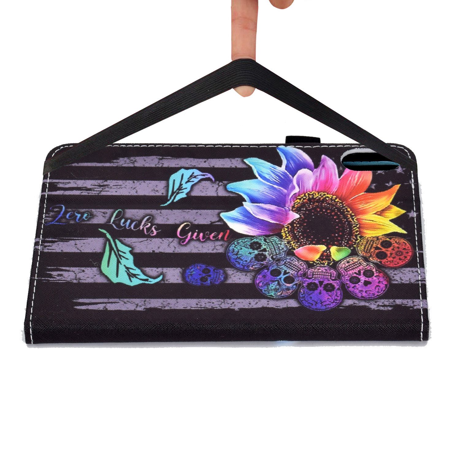 trends for living Tablet-Hülle Leder Malerei Smart Hülle Case Cover Tasche Etui Für iPad Modelle
