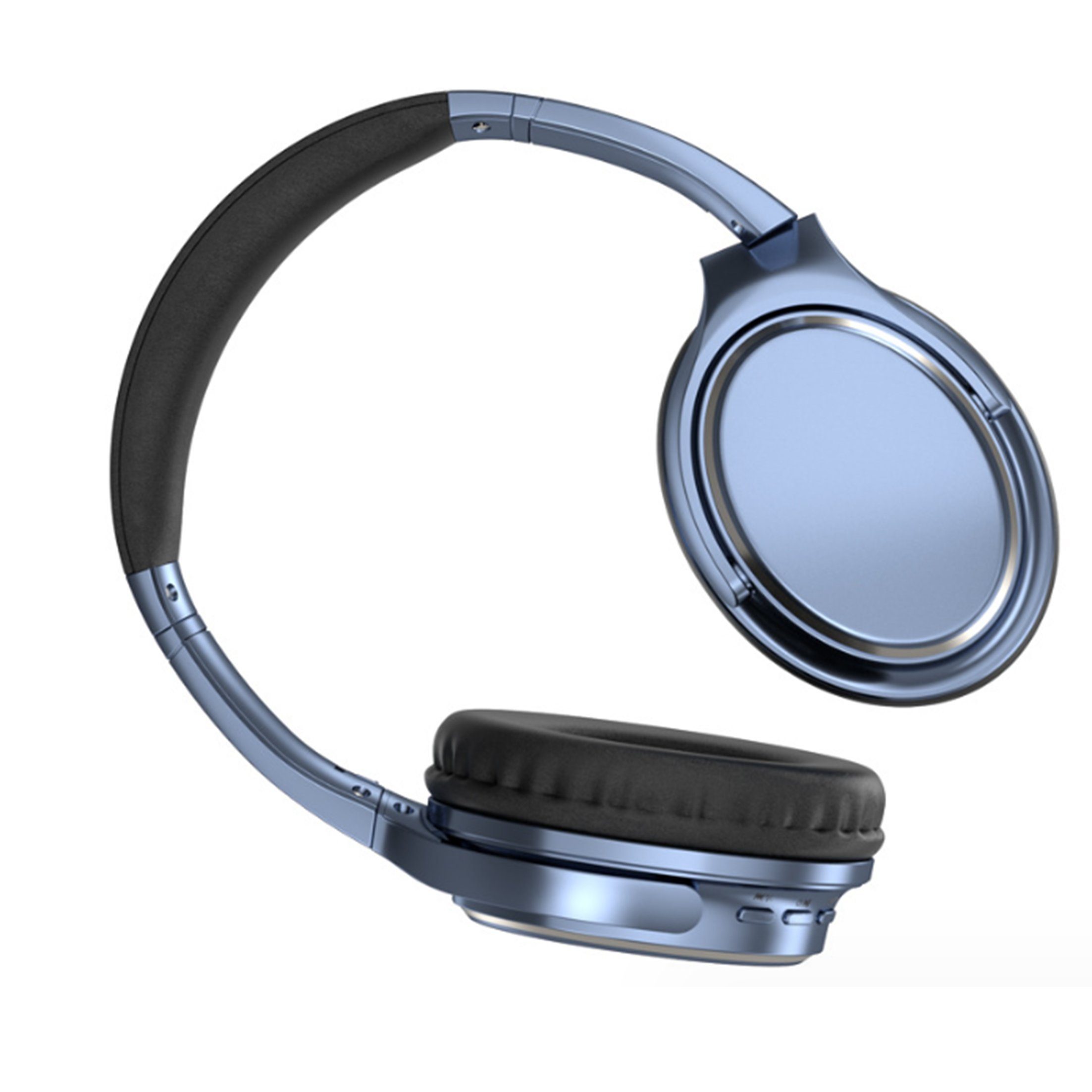 Diida Kopfhörer, Retro-Kopfhörer,DJ Juwel Bluetooth-Headsets, Kopfhörer, Blau drahtlose Over-Ear-Kopfhörer