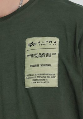 Alpha Industries T-Shirt ALPHA INDUSTRIES Men - T-Shirts AI Label T