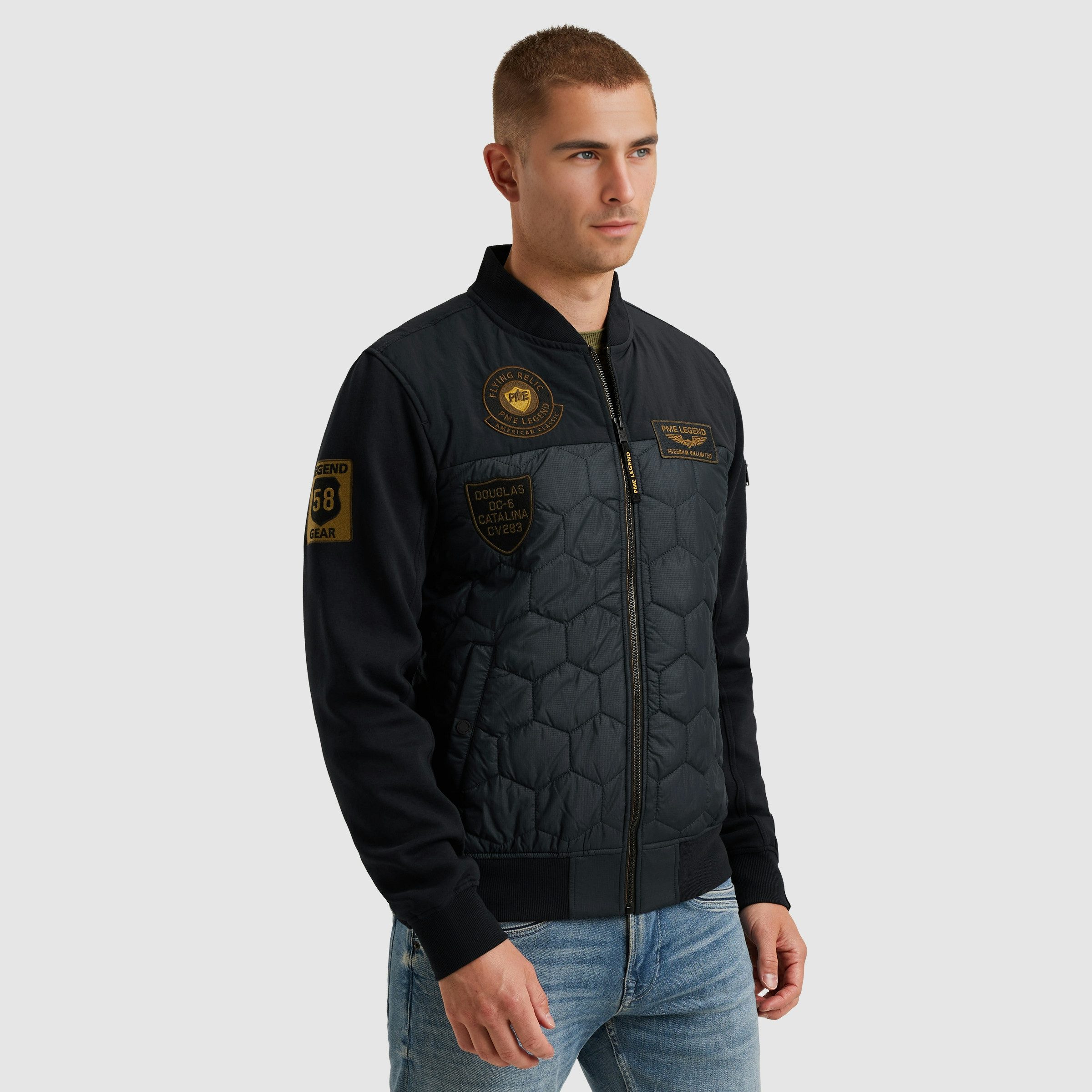 PME LEGEND Bomberjacke mit Stickereien günstig online kaufen