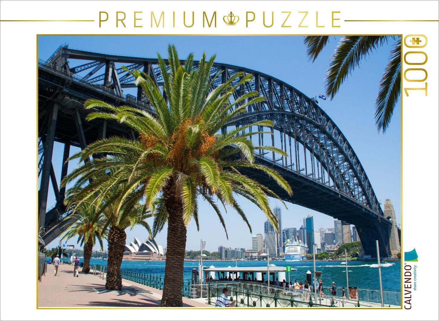 CALVENDO Puzzle CALVENDO Puzzle Harbour Bridge Sydney, Australien 1000 Teile Lege-Größe 64 x 48 cm Foto-Puzzle Bild von Björn Daugs, 1000 Puzzleteile