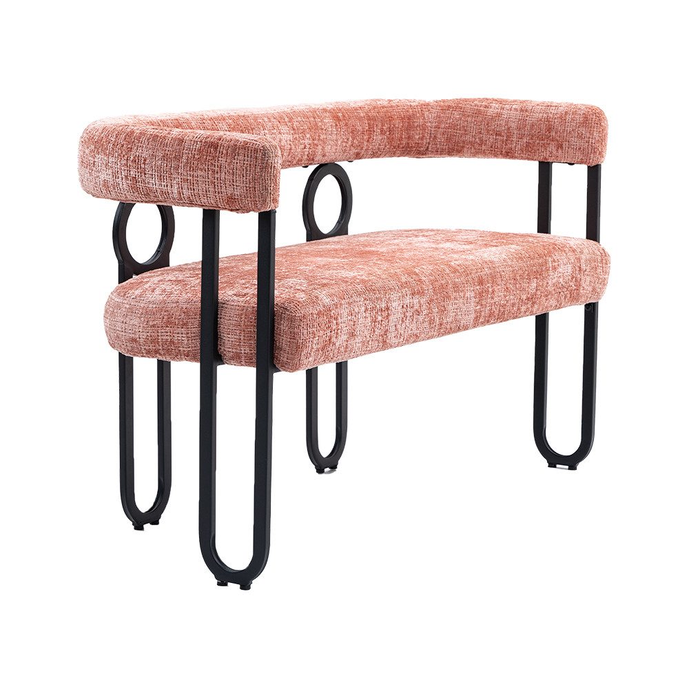 KLAM HOME Esszimmerstuhl Loungesessel 2-Sitzer Doppelsitzsofa günstig online kaufen