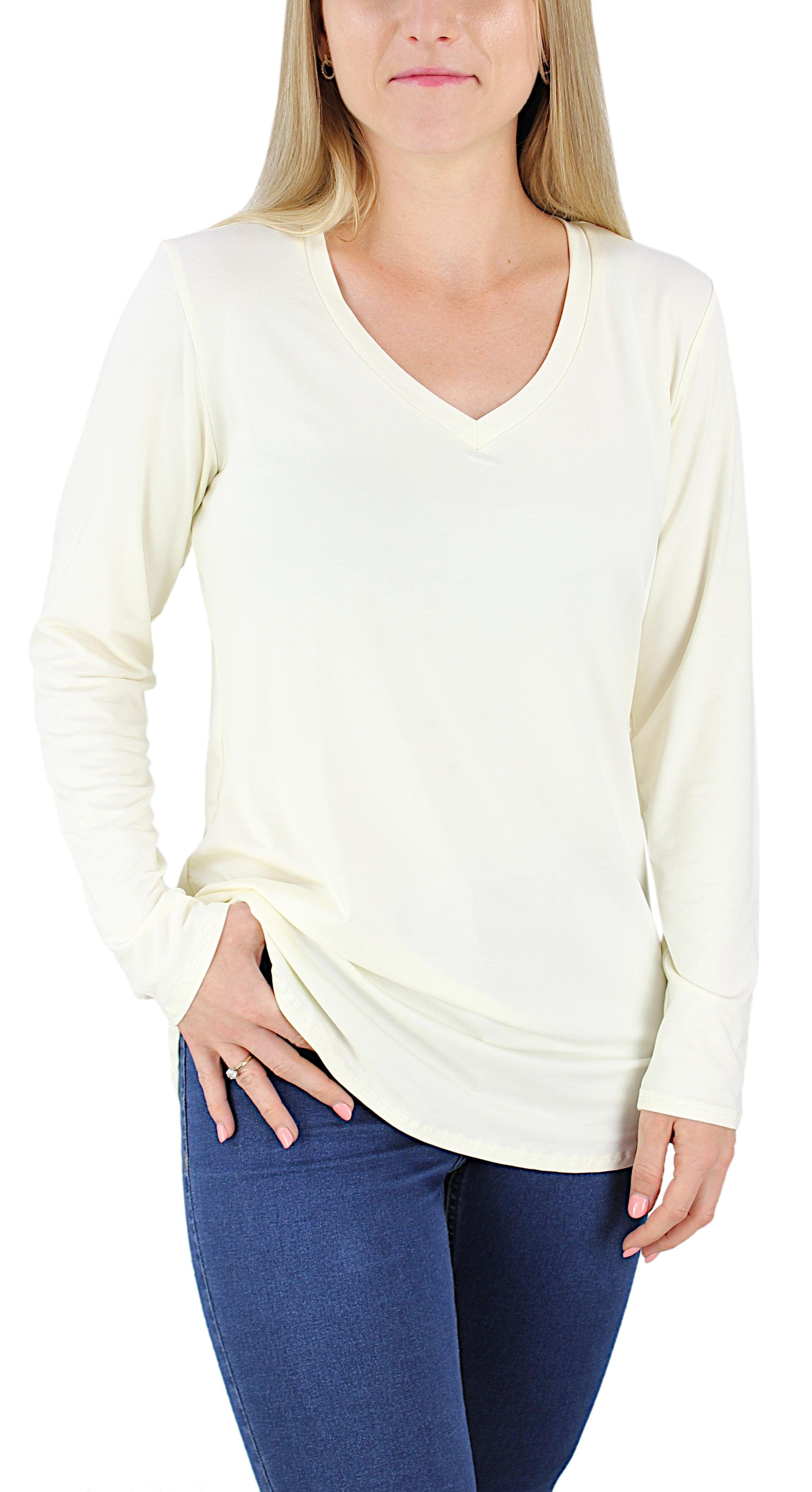 Longshirt Damen Lässig Für Leggings Langarm Tunik Produktbild-Vorschau 13