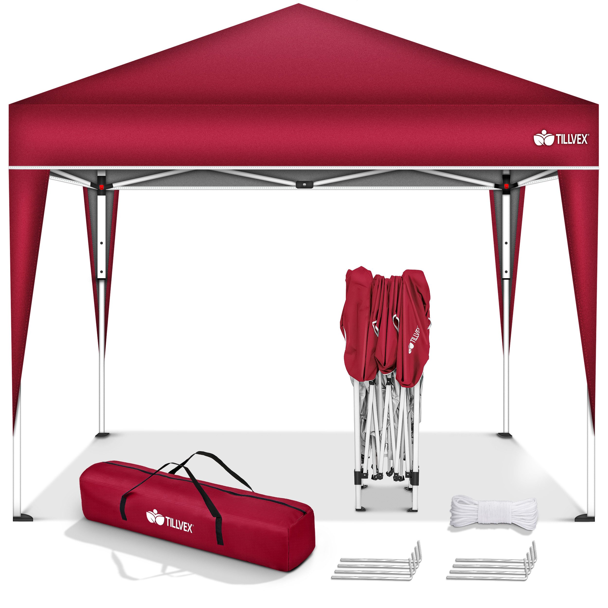 tillvex Partyzelt tillvex® Pavillon 3x3m Wasserdicht günstig online kaufen