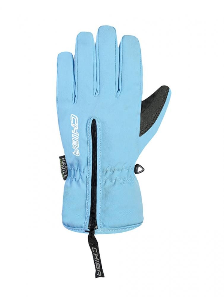 Fahrradhandschuhe CHIBA Kids Basic Finger - Kinder-Radhandschuhe hellgrau, wasserdicht