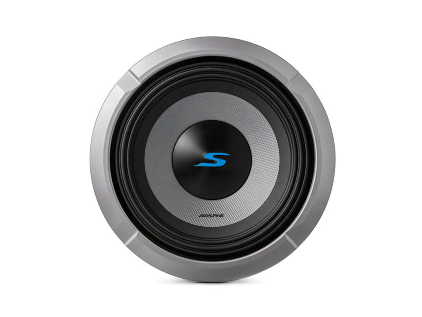ALPINE S2-W8D2 S-Series 20 cm (8-Zoll) Subwoofer mit 2 Ohm Doppelschwingspule Auto-Subwoofer (300 W, max.: W 20 cm)