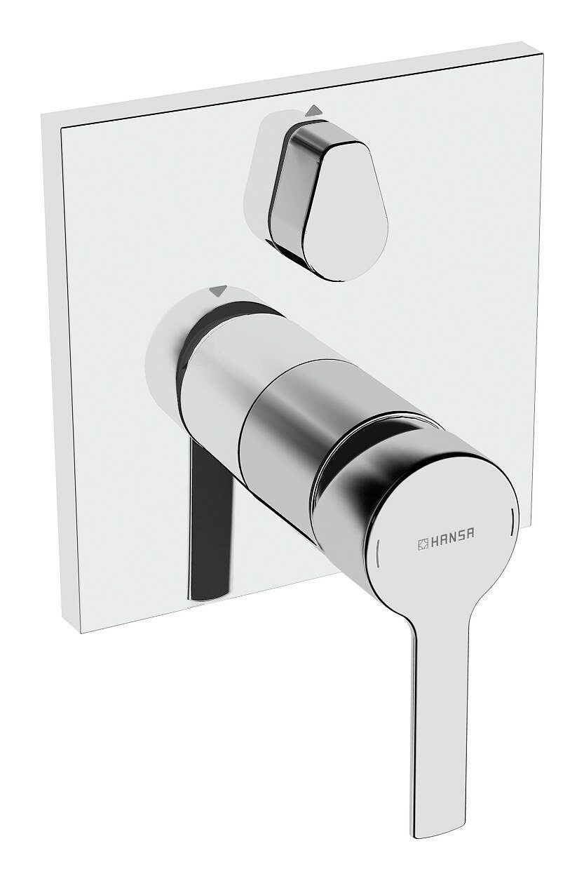 HANSA Wannenarmatur Hansaronda Fertigmontageset m. Funktionseinheit EinhandBatterie