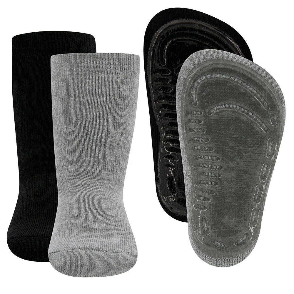Ewers ABS-Socken Stoppersocken 2er Pack Uni (2-Paar)