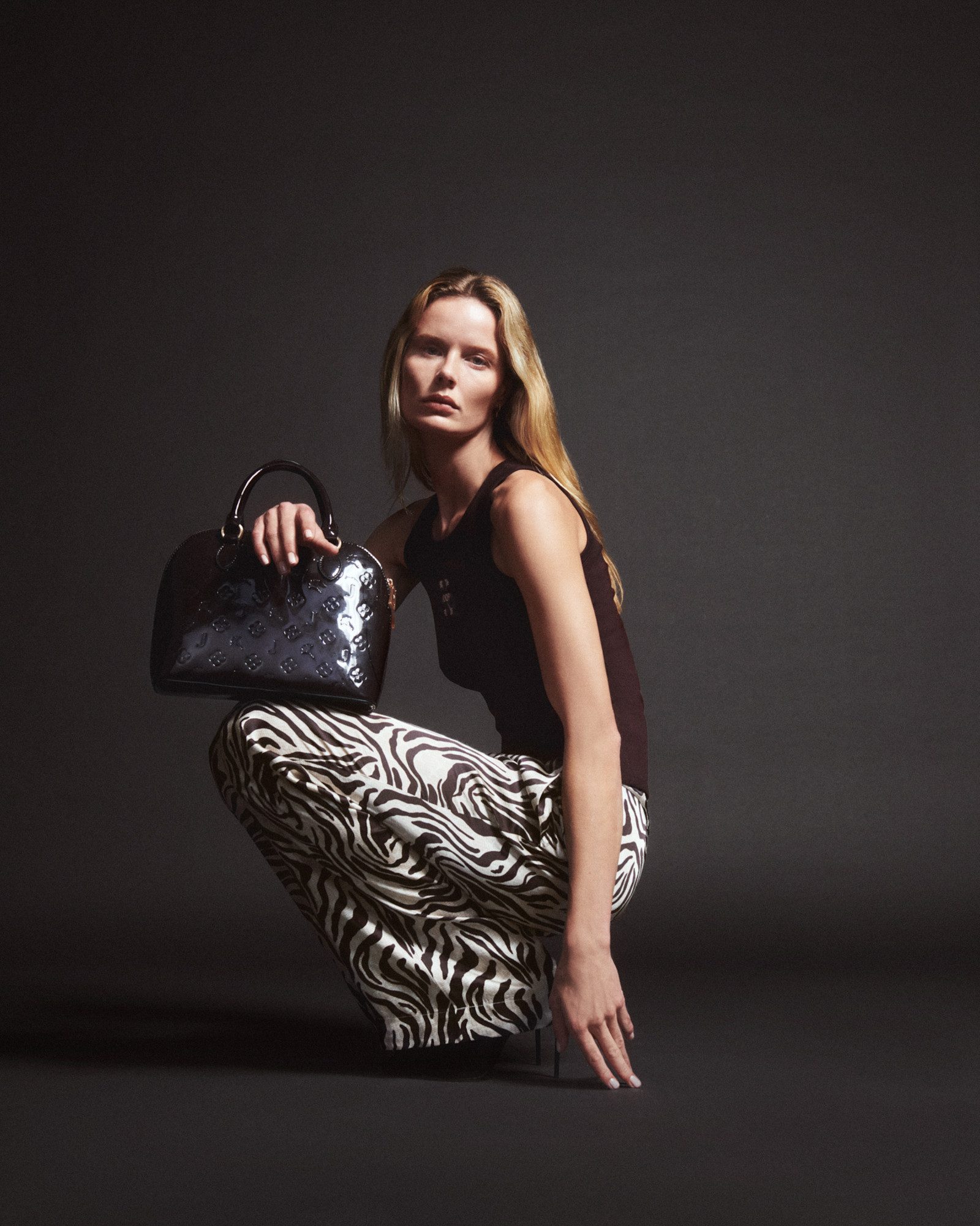 JOOP! Stoffhose mit Print (1-tlg)