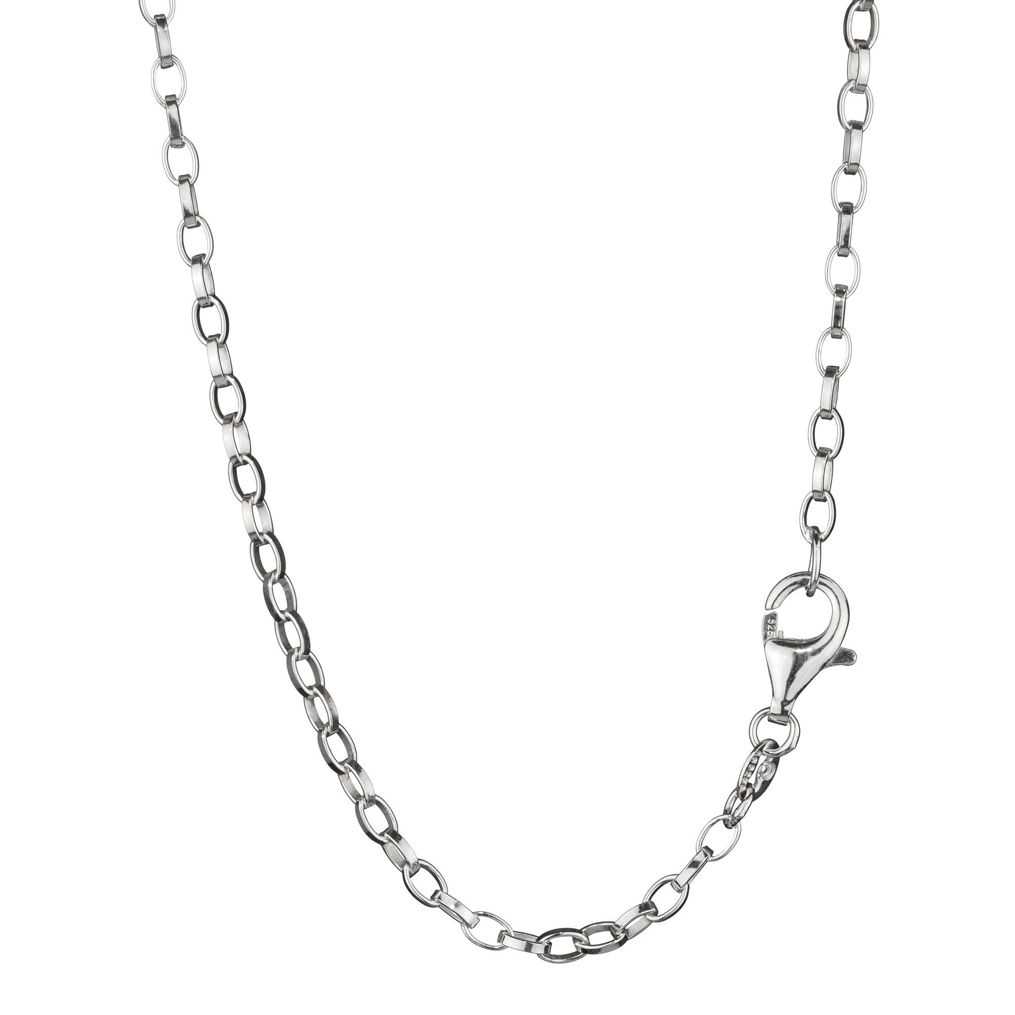 NKlaus Silberkette 40cm Erbskette oval 925 günstig online kaufen