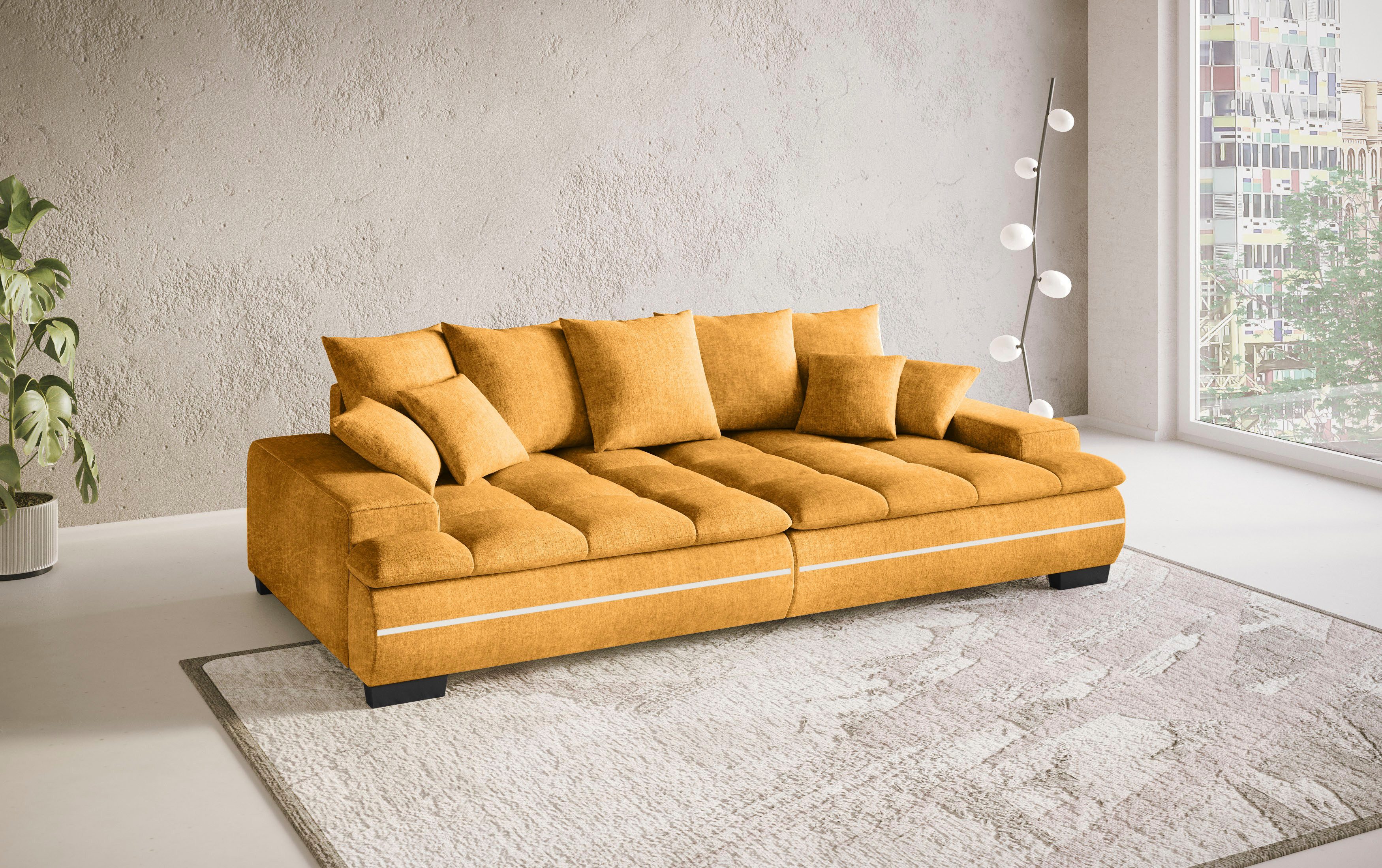 Mr. Couch Big-Sofa Haiti II RGB-LED, günstig online kaufen